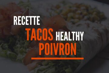recette tacos healthy poivron haricot rouge